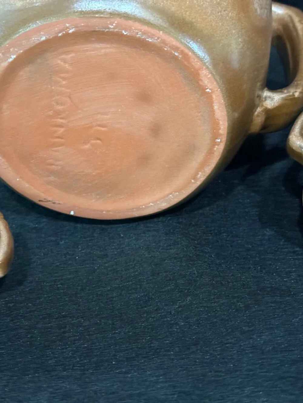 Frankoma Teapot Set, Sugar, Creamer